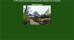 Desktop Screenshot of campingschapendrift.nl